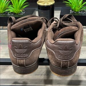 Adidas Men's Dark Brown Sneakers